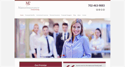 Desktop Screenshot of massiinsurance.com